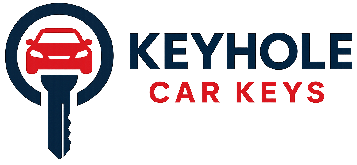 Keyhole Car Keys side by side